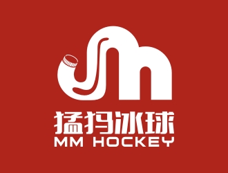 李泉輝的猛犸冰球（MM HOCKEY）logo設(shè)計