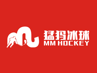 李正東的猛犸冰球（MM HOCKEY）logo設(shè)計