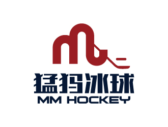 張俊的猛犸冰球（MM HOCKEY）logo設(shè)計