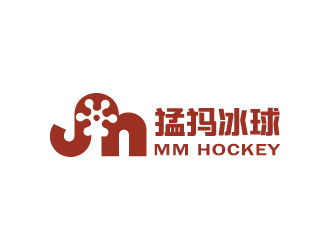 周金進(jìn)的猛犸冰球（MM HOCKEY）logo設(shè)計(jì)