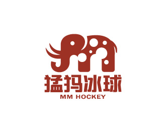 周金進的猛犸冰球（MM HOCKEY）logo設計