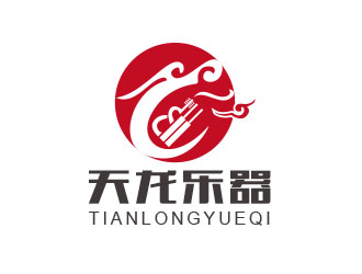 朱紅娟的音樂樂器公司logologo設計