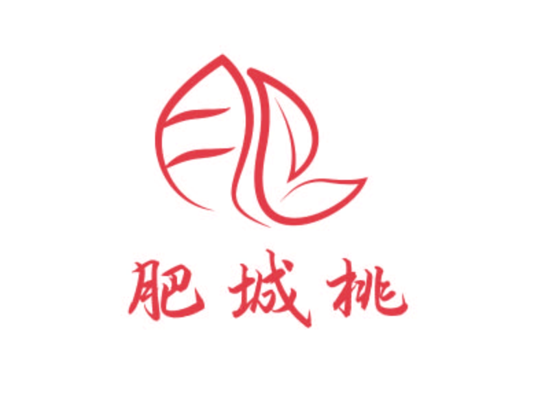 魏娟的肥城桃logo設(shè)計(jì)