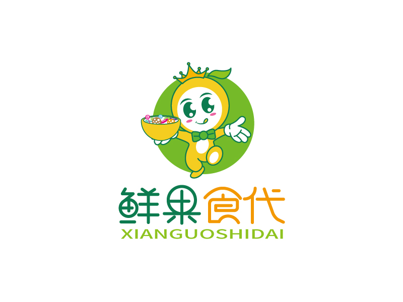 張俊的鮮果食代logo設(shè)計