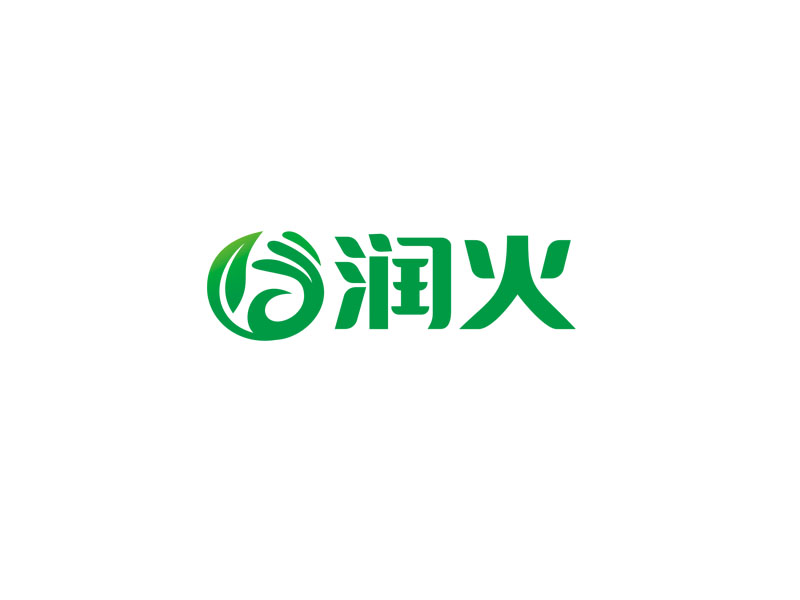 盛銘的潤火logo設計