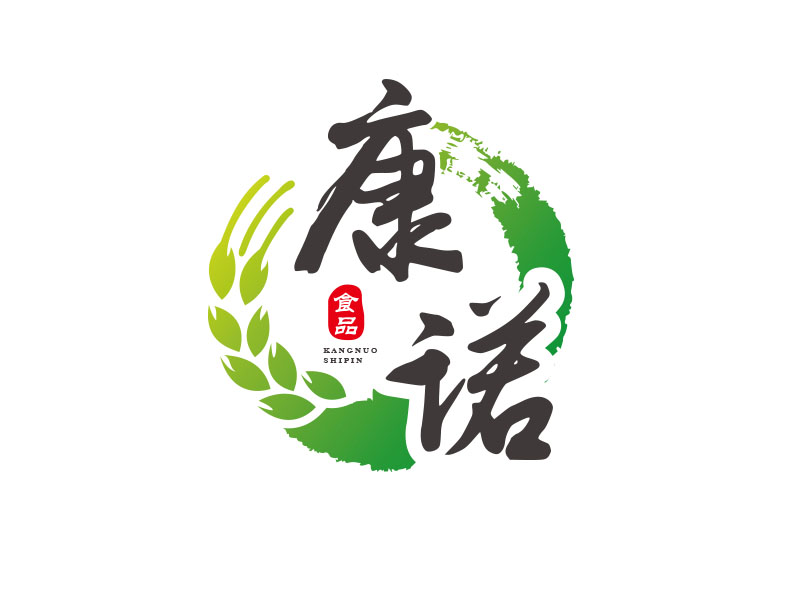 朱紅娟的康諾食品logo設(shè)計(jì)