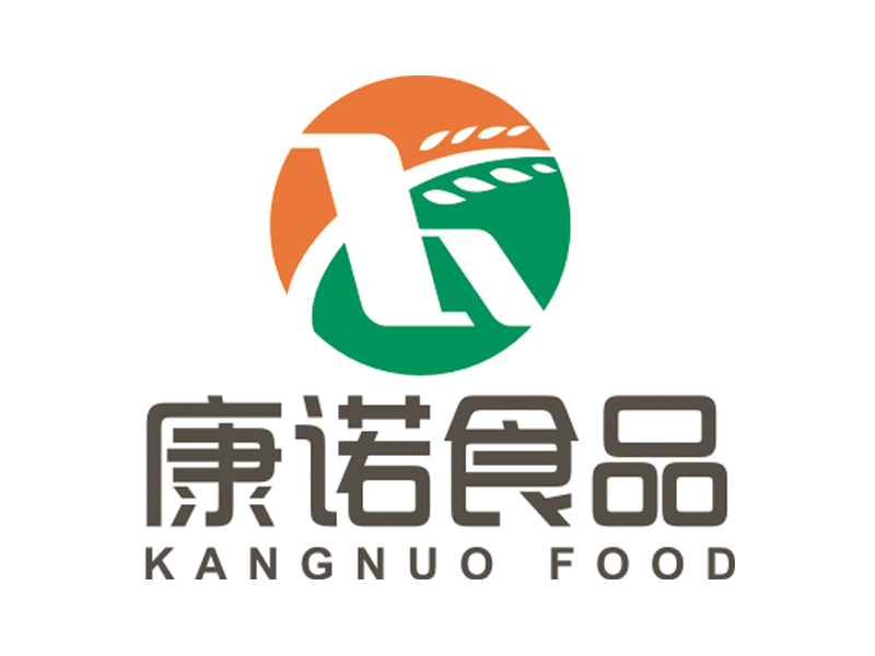 趙鵬的康諾食品logo設計