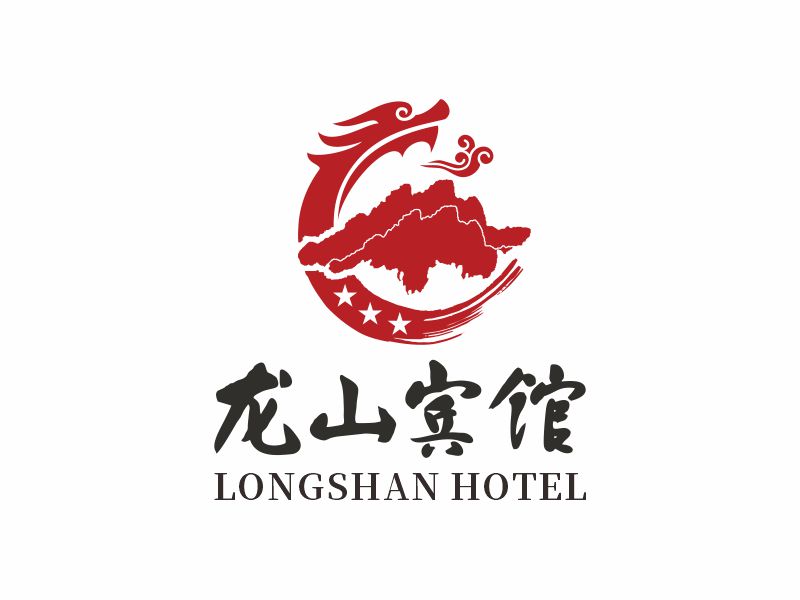 何嘉健的福建省大田縣龍山賓館有限責任公司logo設計