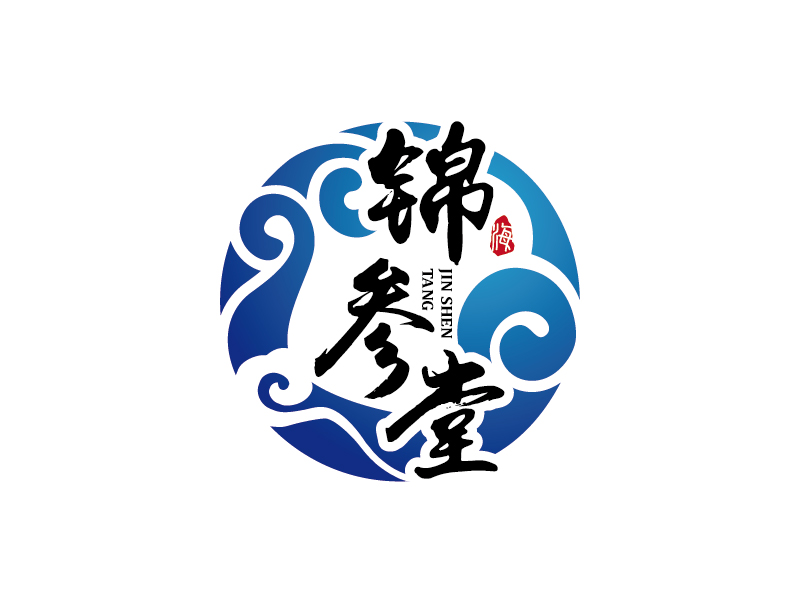 王濤的錦參堂logo設(shè)計