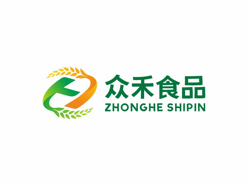 何嘉健的深圳市眾禾食品有限公司logo設(shè)計