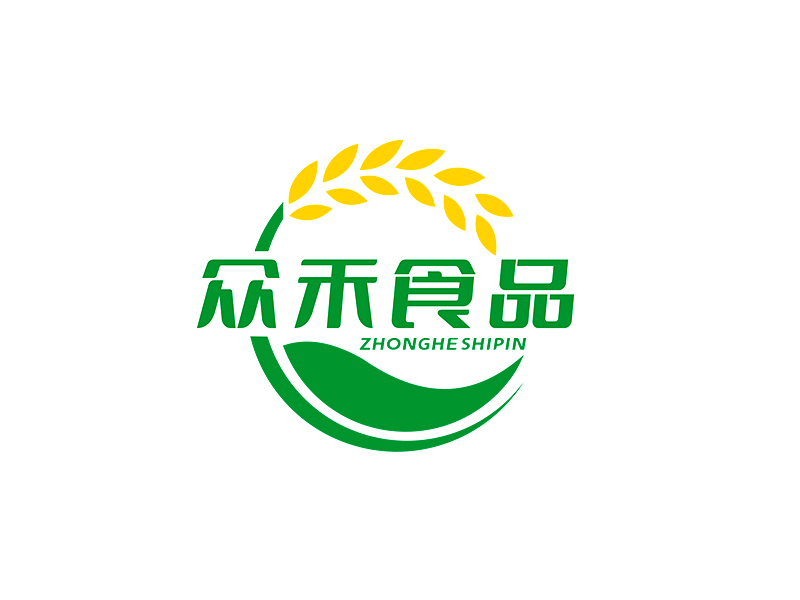 李杰的深圳市眾禾食品有限公司logo設計