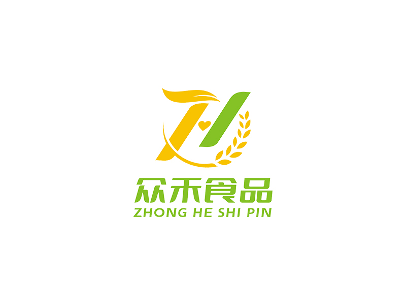 趙錫濤的深圳市眾禾食品有限公司logo設(shè)計