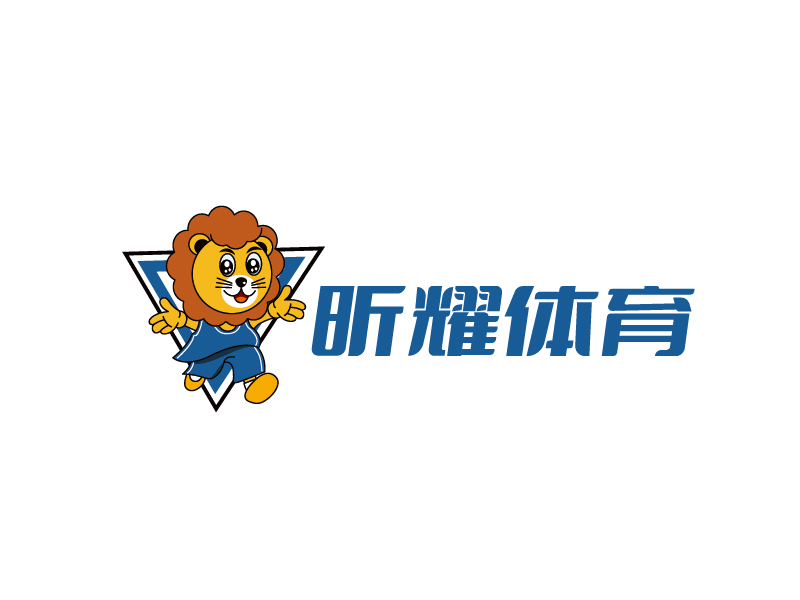 張俊的昕耀體育，副標(biāo)題：SPARKLE SPORTSlogo設(shè)計(jì)