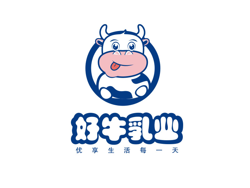 朱紅娟的深圳好牛乳業(yè)科技有限公司logo設計