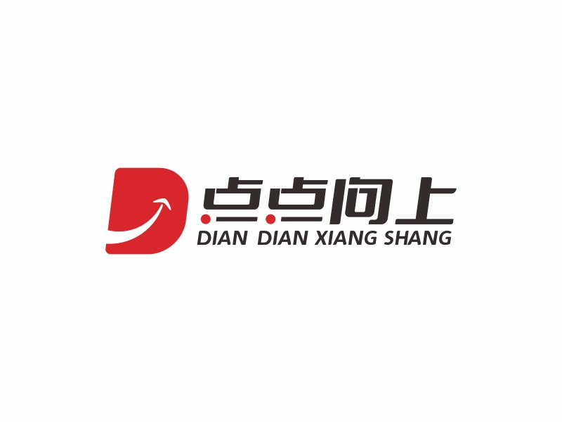 陳國偉的點點向上logo設計