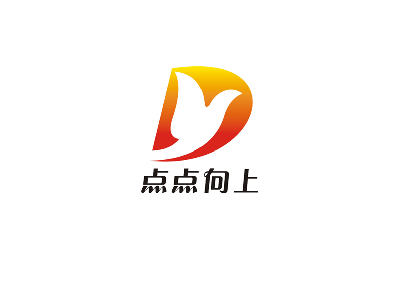 楊威的點點向上logo設計