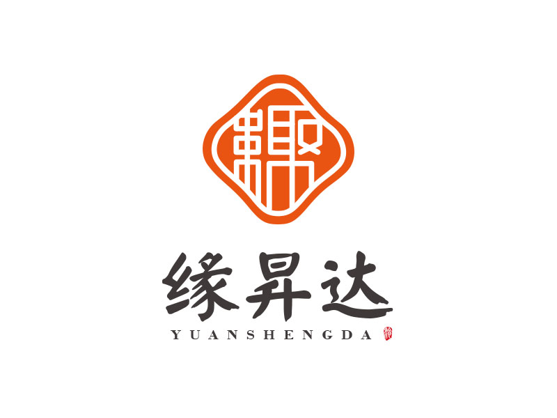 朱紅娟的緣昇達(dá)logo設(shè)計