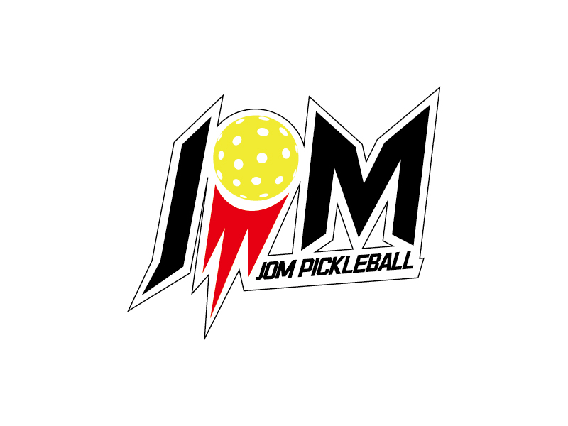 劉青松的JOM PICKLEBALLlogo設計