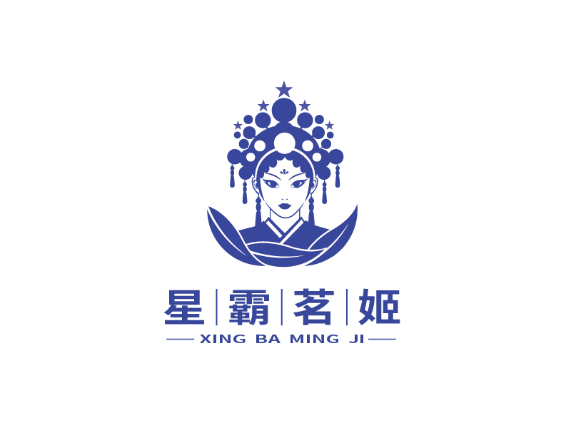 張俊的星霸茗姬logo設(shè)計